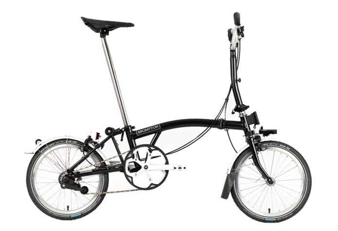 英国老舗メーカーの、3つ折りコンパクト自転車