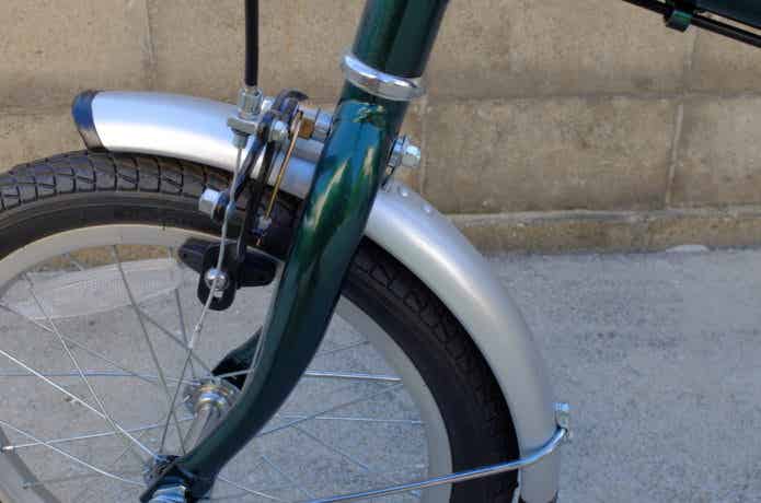 自転車の泥除け