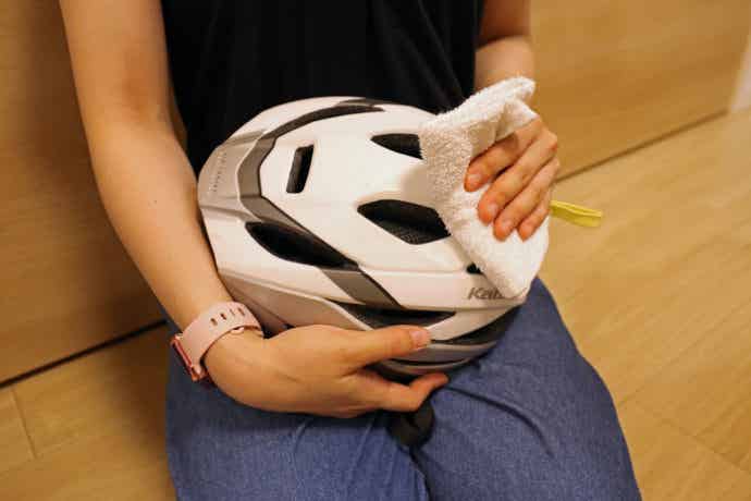 ヘルメットのお手入れ