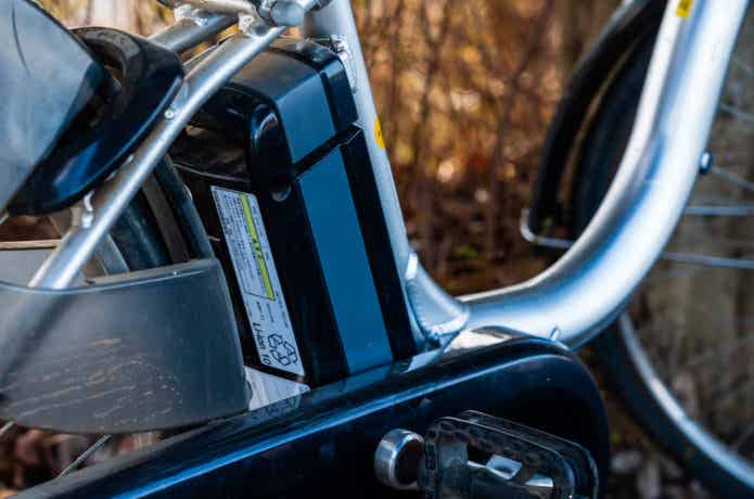電動自転車のバッテリー