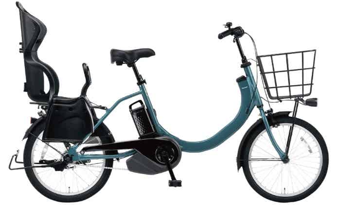 パナソニックSWに前かごとリアチャイルドシート設置