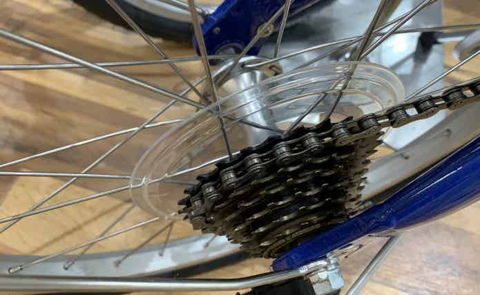 自転車のリアギア