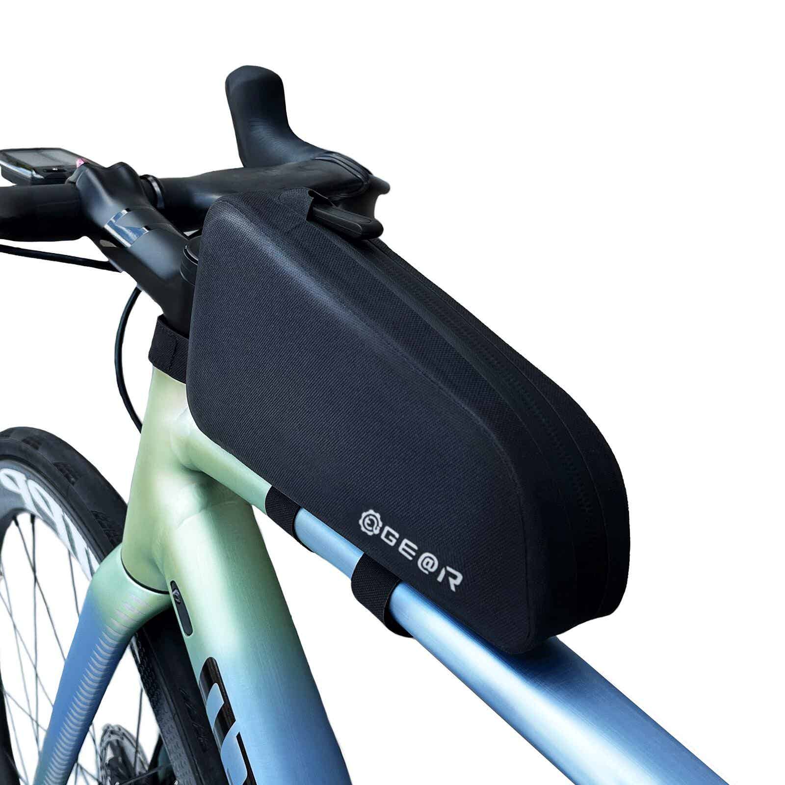 自転車のトップチューブバッグ