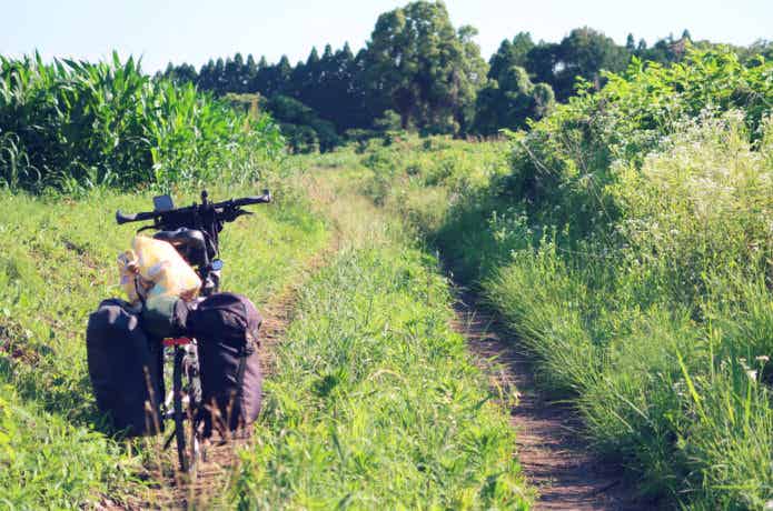バイクパッキングによるツーリング