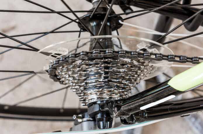スポーツ自転車のリヤギア