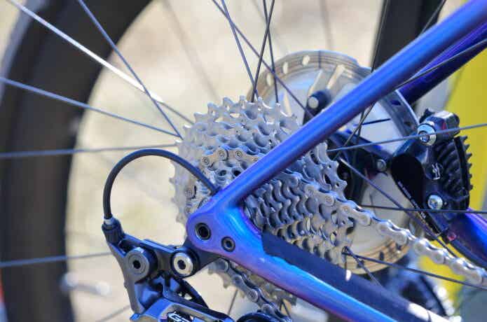 スポーツ自転車の変速機