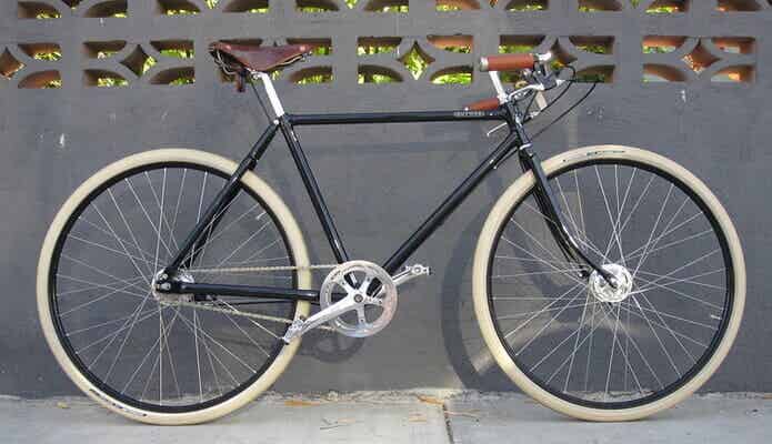 シングルスピードの自転車