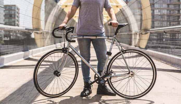 シングルスピードの自転車