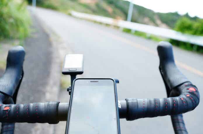 ロードバイクのハンドル