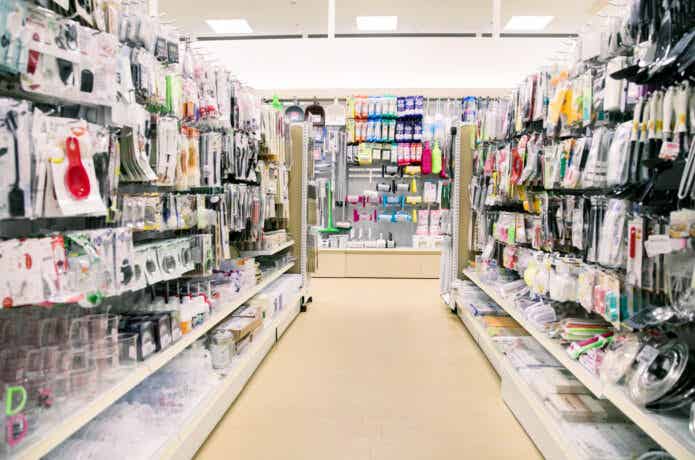 100均の店内