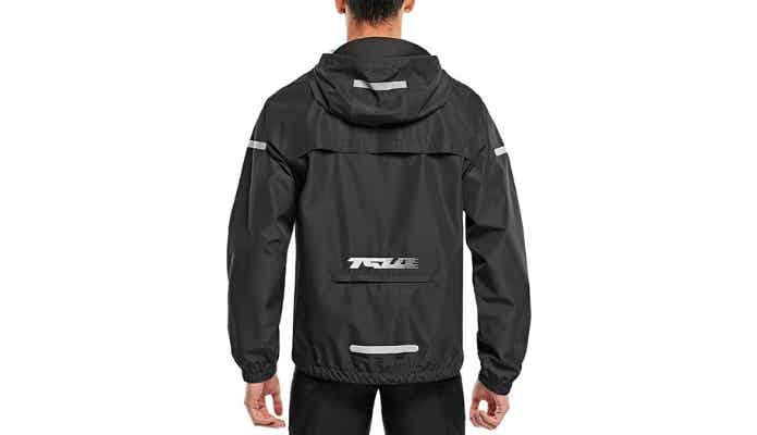 ロードバイク用ウインドブレーカーのリフレクター