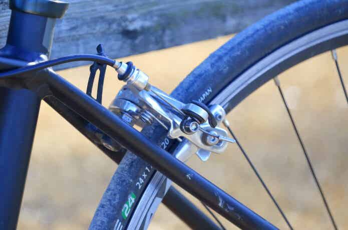 ロードバイクのブレーキ
