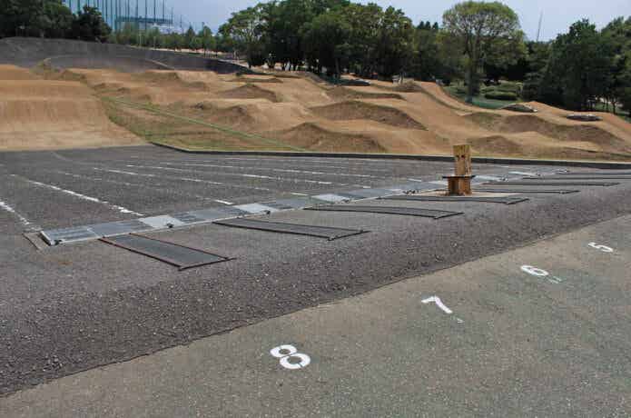 BMX大会のコース