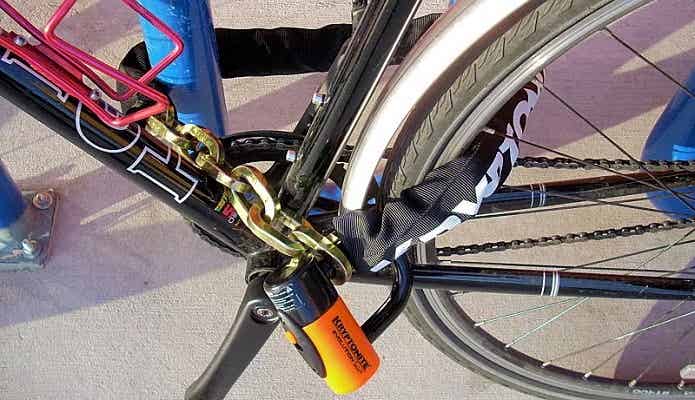 クロスバイク用の鍵