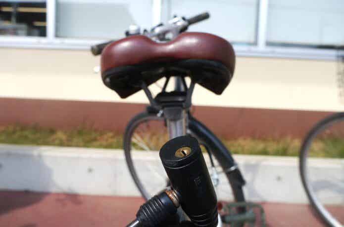 自転車の施錠