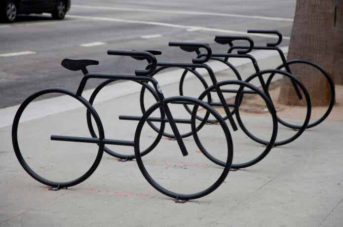 複数台の自転車のイメージ
