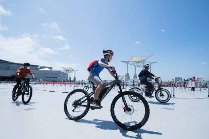 全長1.5km超のロング試乗コース 