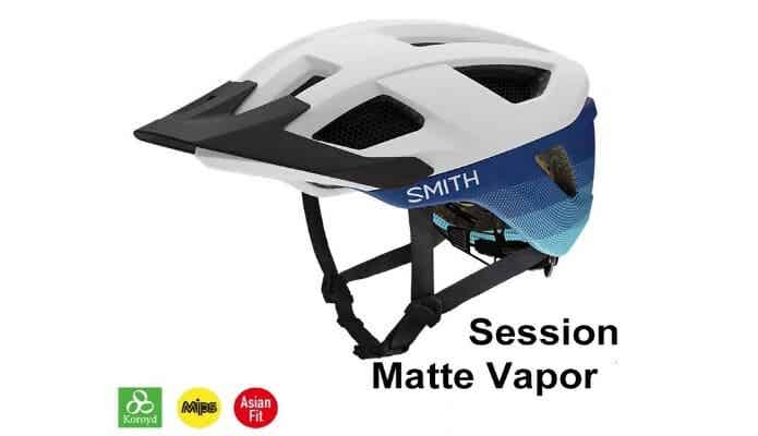 マウンテンバイク用ヘルメットのアジアンフィットモデル