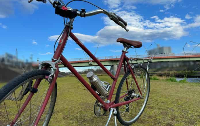 クロモリのクロスバイクにDoricを装着