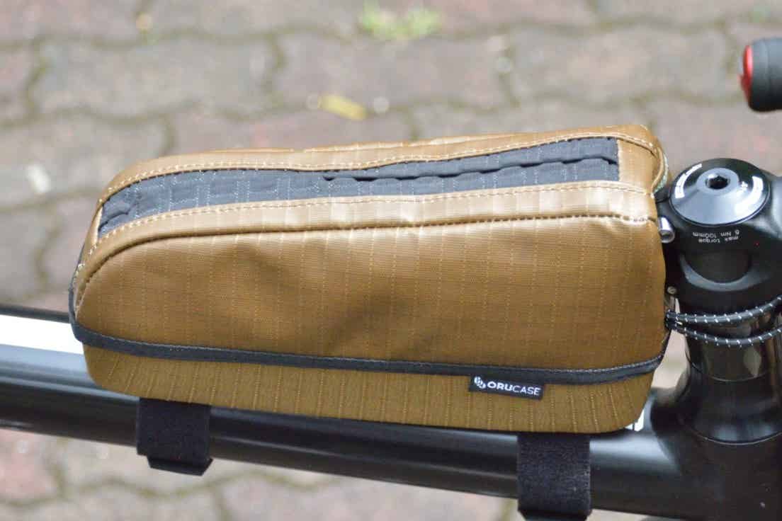オルケーストップチューブバッグのマグネットジッパー閉じている状態