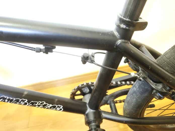 BMXのクロモリフレーム