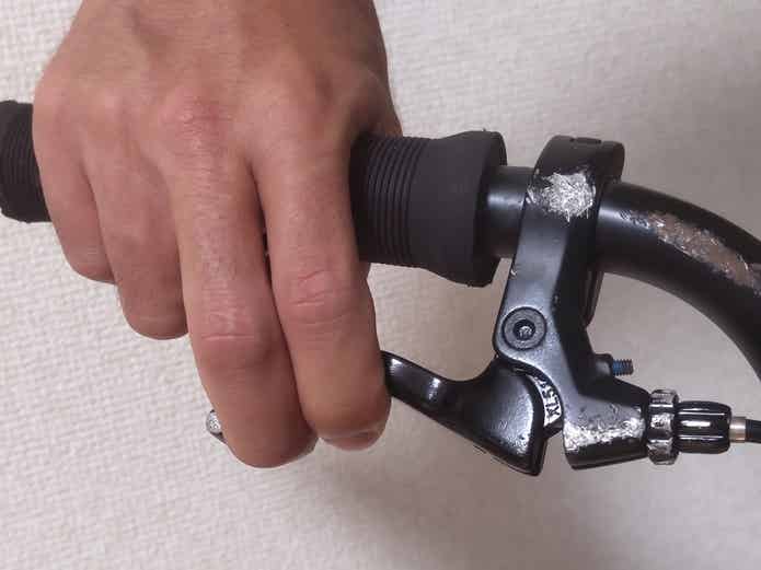 BMXのブレーキレバー