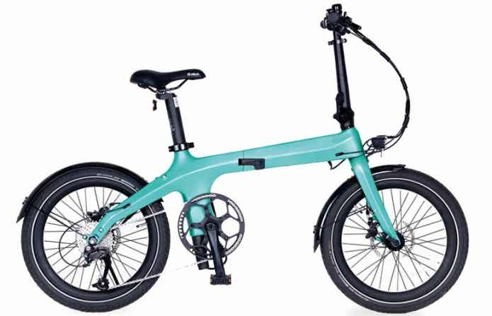 カーボンフレームの折りたたみebike