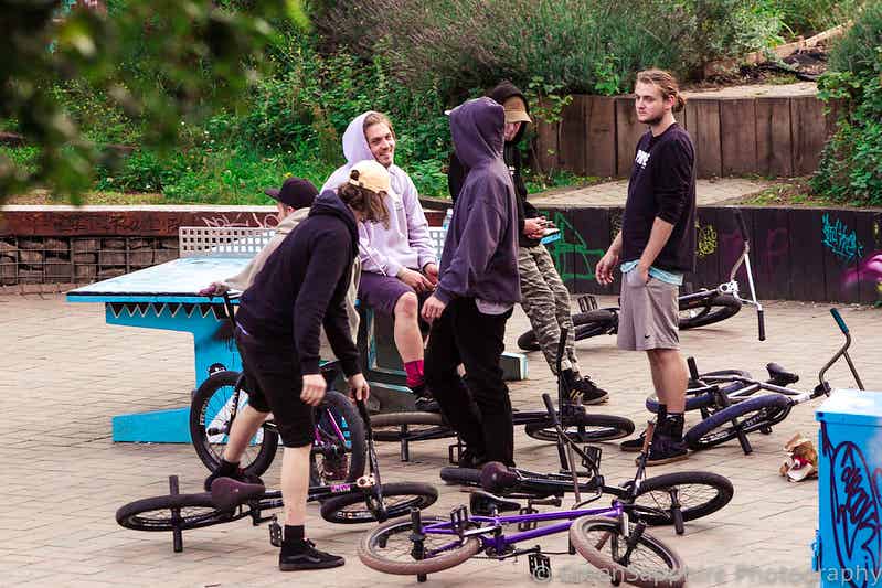 オールドスクールBMXのファッション
