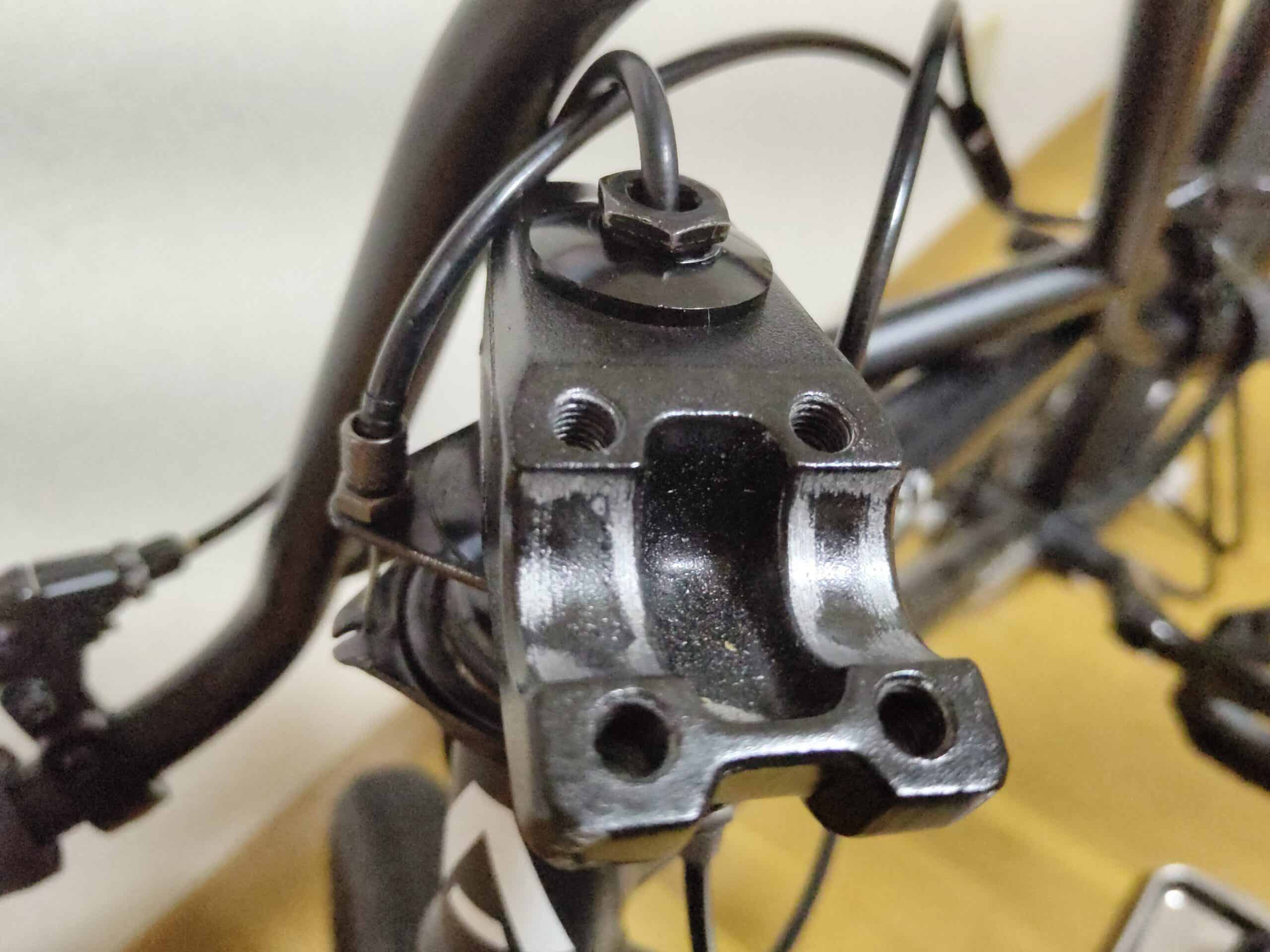 BMXステムの取り付け