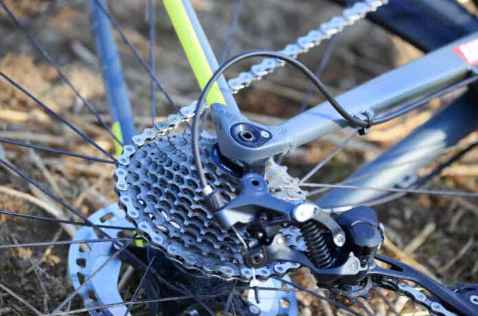 自転車のリアギア