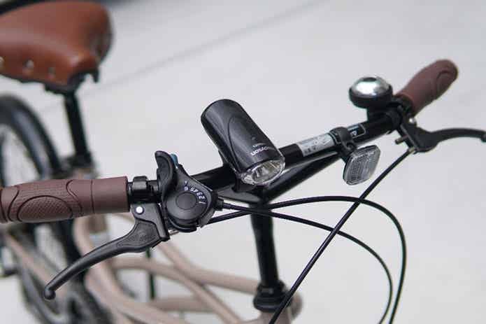 TOTE-BIKEのフロントライト