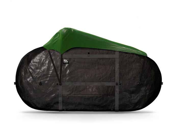 自転車カバー「RoughSac」のフード