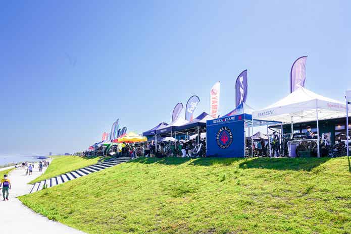 イベント会場の展示ブース