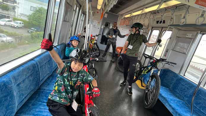 JR東海 身延線サイクルトレイン「みのクル」で市川公園へGO！