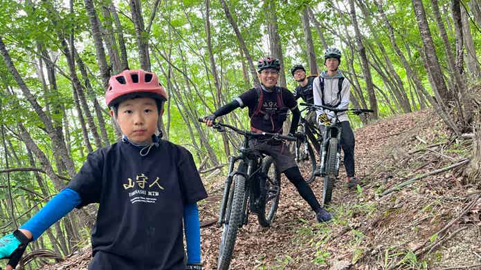 市川公園から行く古道MTBライド体験