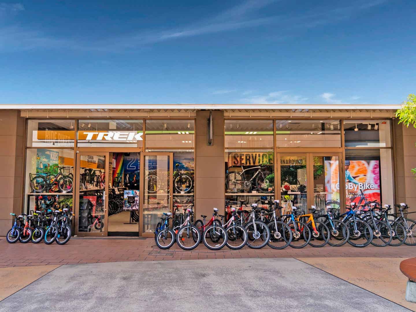 TREK直営店 千葉アリオ市原の外観