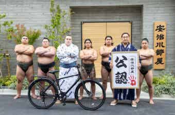 【現役力士が認めた？】壊れにくい自転車「デュラシック100」が”相撲部屋公認自転車”に