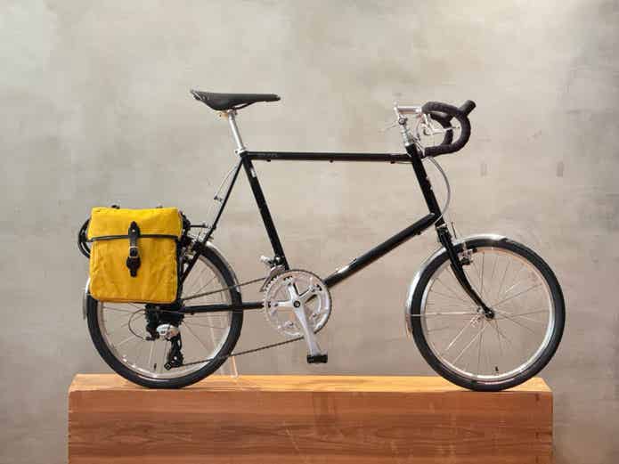 MINIVELO ROAD DROP（ミニベロ ロード ドロップ）、BLACKの車体