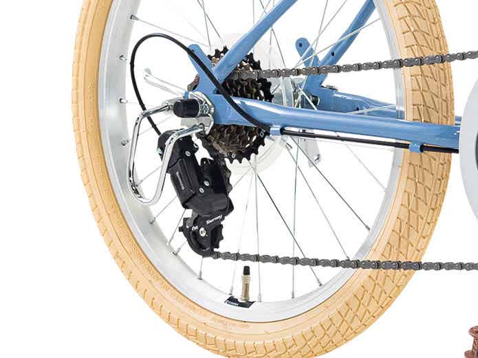 COOSA MINIVELOの変速機