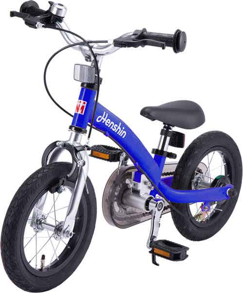 ペダル後付けできるから1台で自転車デビューまでできます