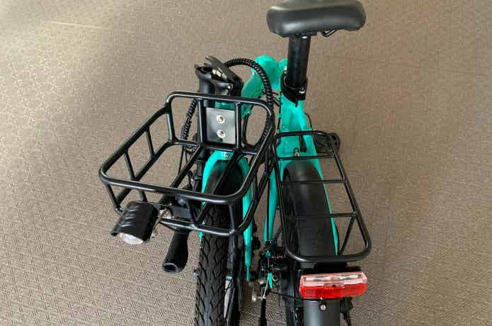 折りたたんだ電動自転車