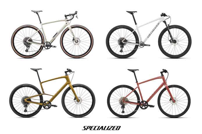 【スペシャライズド】クロスバイク、ハードテイルMTB、グラベルバイクに新色が登場