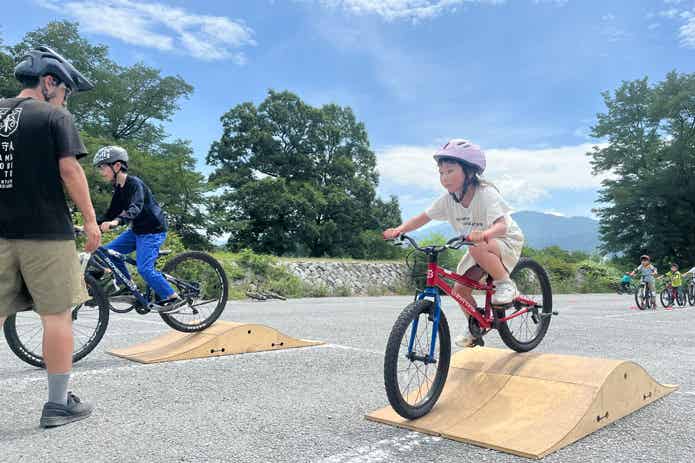 MTBのスキル講習の様子