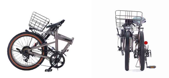 コールマン フォールディングを折りたたんだ様子