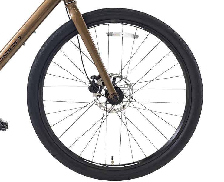 あさひのクロスバイクのタイヤ