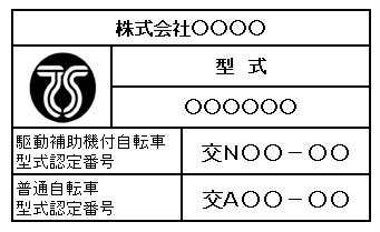 電動ファットバイクのTSマーク