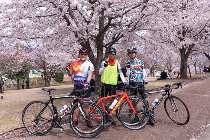 桃と桜のサイクリング2025