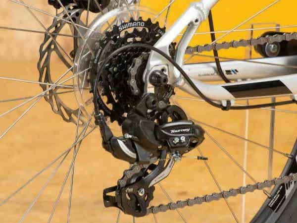 街乗りマウンテンバイクのギア