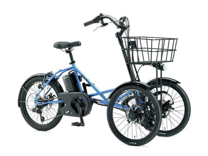 カワサキから新しい電動3輪アシスト自転車「noslisu」が新発売