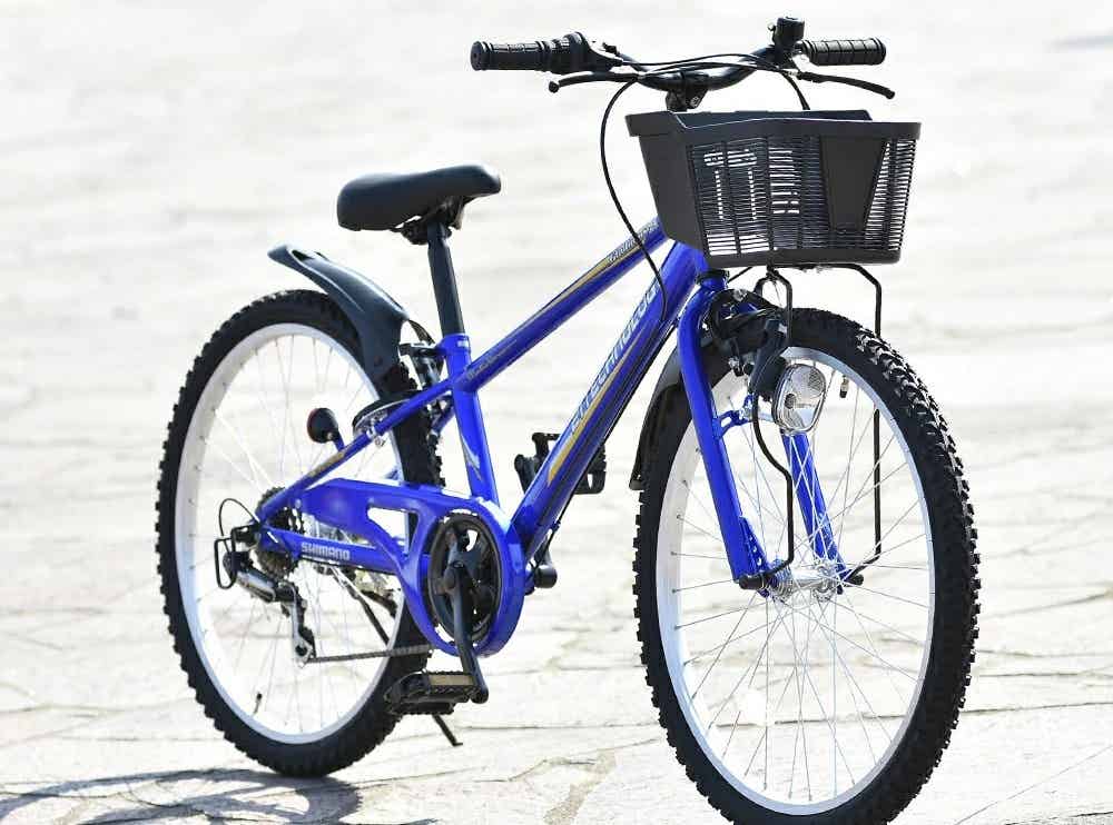 街乗り装備が充実した24インチマウンテンバイク